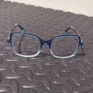 Stylish Blue Gradient Eyeglasses